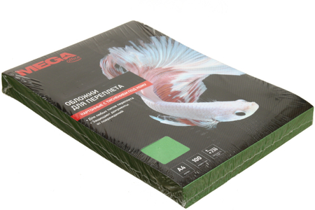 Обложки для переплета картонные ProMega Offce, А4, 100 шт., 230 г/м2, зеленые, тиснение «под кожу» Обложки для переплета картонные ProMega Offce, А4, 100 шт., 230 г/м2, зеленые, тиснение «под кожу»