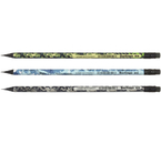 Карандаш чернографитный Berlingo Military, твердость грифеля ТМ, с ластиком, корпус ассорти