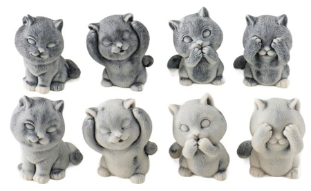 Сувенир из мраморной крошки Sima-Land, 5,2 см, «Котёнок забавный», ассорти