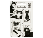 Закладки магнитные для книг Meshu, 4 шт., Meme Cat