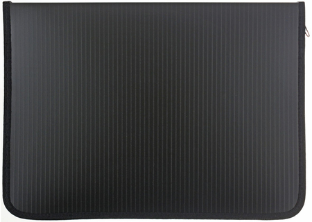 Папка пластиковая на молнии Berlingo, толщина пластика 0,5 мм, черная
