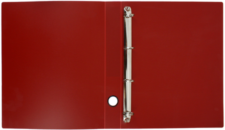 Папка пластиковая на 4-х кольцах inФормат, толщина пластика 0,7 мм, красная Папка пластиковая на 4-х кольцах inФормат, толщина пластика 0,7 мм, красная