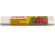 Пакеты фасовочные для пищевых продуктов Laima Пакеты фасовочные для пищевых продуктов Laima