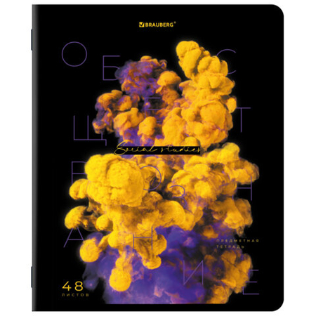 Тетрадь предметная А5, 48 л. на скобе Pigment, 165*205 мм, клетка, «Обществознание» Тетрадь предметная А5, 48 л. на скобе Pigment, 165*205 мм, клетка, «Обществознание»