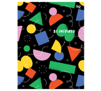 Тетрадь общая А5, 120 л. на кольцах BG, 165×215 мм, клетка, «Вдохновение»