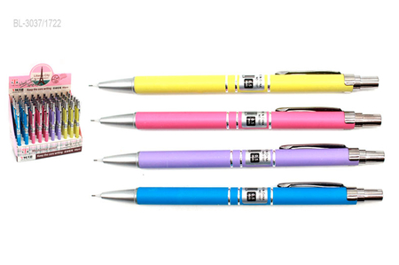 Карандаш автоматический BL-3037, толщина грифеля 0,5 мм, корпус ассорти Карандаш автоматический BL-3037, толщина грифеля 0,5 мм, корпус ассорти