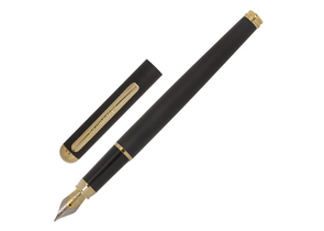 Ручка подарочная перьевая Brauberg Maestro, корпус черный, синяя Ручка подарочная перьевая Brauberg Maestro, корпус черный, синяя
