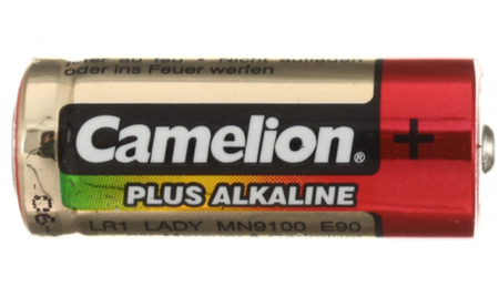 Батарейка щелочная Camelion Plus Alkaline, N, LR01, 1,5V