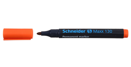 Маркер перманентный Schneider Maxx 130, оранжевый