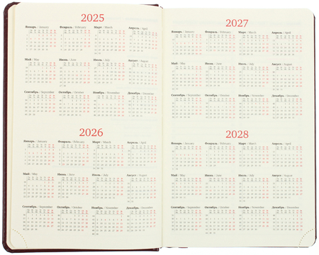 Ежедневник недатированный Brauberg Imperial, 140*210 мм, 160 л., бордовый Ежедневник недатированный Brauberg Imperial, 140*210 мм, 160 л., бордовый