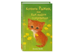 Книга детская «Котёнок Рыжик, или Как найти сокровище (выпуск 13)», 207×130×12 мм, 144 страницы