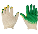 Перчатки хлопчатобумажные с латексным покрытием OfficeClean «Эконом», класс 13