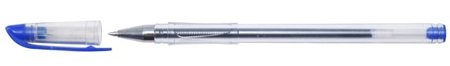Ручка гелевая Gel Pen, корпус прозрачный, стержень синий Ручка гелевая Gel Pen, корпус прозрачный, стержень синий