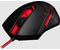 Мышь компьютерная с ковриком Redragon M601BA (78226), USB, проводная, черная с красным