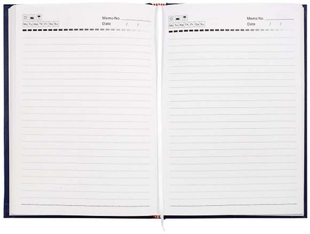 Ежедневник недатированный Forpus, 150*210 мм, 128 л., синий Ежедневник недатированный Forpus, 150*210 мм, 128 л., синий