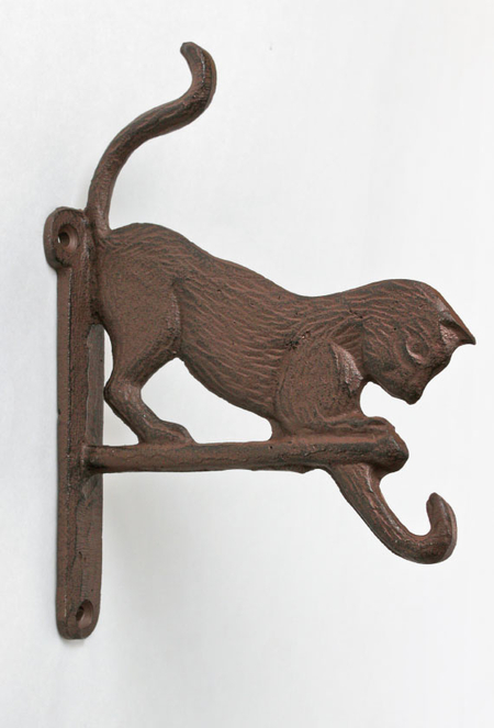 Вешалка для ключей декоративная, 12*17 см, 2 крючка, «Кот» Вешалка для ключей декоративная, 12*17 см, 2 крючка, «Кот»