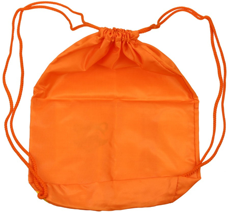 Мешок для обуви «Приключения Енота», 330*420 мм, оранжевый