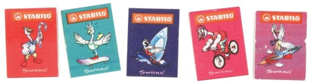Ластик Stabilo, 32*24 мм, «Утенок Поль» (цена за 1 шт.)