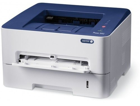 Принтер лазерный Xerox Phaser 3052V NI, А4, лазерная черно-белая печать 4800 х 600 dpi, Ethernet, Wi-Fi