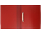 Папка пластиковая на 2-х кольцах inФормат, толщина пластика 0,7 мм, красная