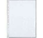 Файл А4 перфорированный OfficeSpace, 40 мкм, гладкий, глянцевый, 215×310 мм (до 100 л.)