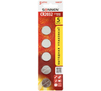 Батарейки литиевые дисковые Sonnen Lithium, CR2032, 3V, 5 шт.