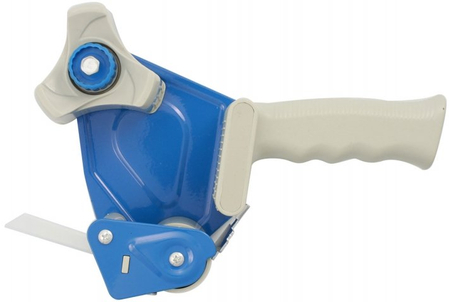 Диспенсер для клейкой ленты упаковочной Forpus, для клейкой ленты шириной 50 мм, серо-синий