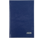 Ежедневник датированный на 2026 год BG, 135×205 мм, 168 л., синий