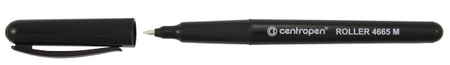 Роллер Centropen 4665M, толщина линии 0,6 мм, черный Роллер Centropen 4665M, толщина линии 0,6 мм, черный