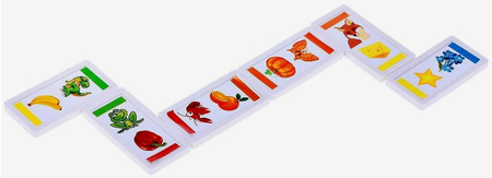 Игра настольная «Домино. Изучаем цвета», 3+