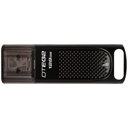 Флэш-накопитель Kingston Data Traveler Elite G2 USB3.1/3.0, 128 Гб, корпус черный