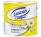 Бумага туалетная ароматизированная Luscan Comfort, 4 рулона, ширина 95 мм, «Ромашка» Бумага туалетная ароматизированная Luscan Comfort, 4 рулона, ширина 95 мм, «Ромашка»