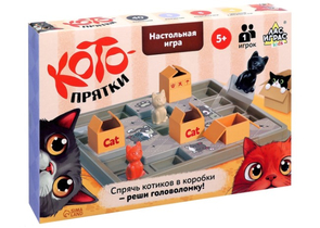 Игра настольная «Котопрятки», 1 игрок, 5+