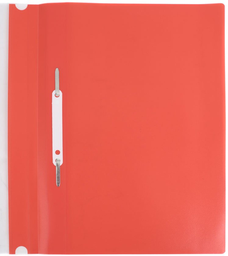 Папка-скоросшиватель пластиковая А4 Index 1200, толщина пластика 0,18 мм, лососевый