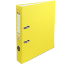 Папка-регистратор Deli «Эко» с односторонним ПВХ-покрытием, корешок 50 мм, желтый Папка-регистратор Deli «Эко» с односторонним ПВХ-покрытием, корешок 50 мм, желтый