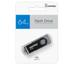 Флеш-накопитель SmartBuy Twist (2.0), 64 Gb, корпус черный Флеш-накопитель SmartBuy Twist (2.0), 64 Gb, корпус черный