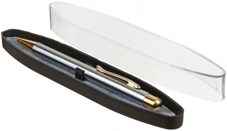 Ручка подарочная шариковая Brauberg Piano, корпус золотистый с серебристым, синяя Ручка подарочная шариковая Brauberg Piano, корпус золотистый с серебристым, синяя