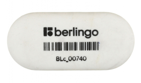 Ластик Berlingo Eraze 740, 49*23*9 мм, белый (малый) Ластик Berlingo Eraze 740, 49*23*9 мм, белый (малый)