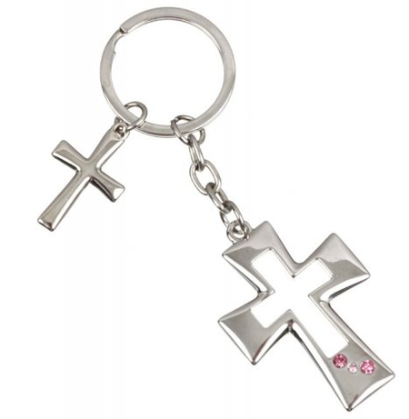 Брелок для ключей GF, «Крест»