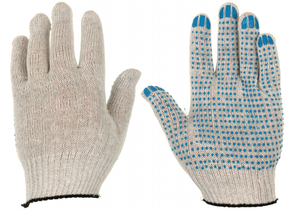 Перчатки трикотажные OfficeClean «Эконом», трехнитиевые, 10 класс, белые Перчатки трикотажные OfficeClean «Эконом», трехнитиевые, 10 класс, белые