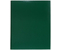 Папка картонная с боковым зажимом Index, толщина картона 2 мм, зеленая Папка картонная с боковым зажимом Index, толщина картона 2 мм, зеленая