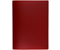 Папка пластиковая на 30 файлов OfficeSpace, толщина пластика 0,5 мм, красная