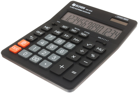 Калькулятор 14-разрядный Eleven SDC-554S, черный