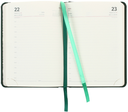 Ежедневник датированный на 2026 год Berlingo Vivella Prestige (А6), 110*160 мм, 184 л., зеленый