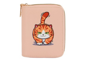 Кошелек из искусственной кожи «07-01-01», 8,5×2,5×10,5 см, оранжевый Кошелек из искусственной кожи «07-01-01», 8,5×2,5×10,5 см, оранжевый