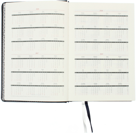 Ежедневник датированный на 2026 год Berlingo Silver Pristine, 145*215 мм, 184 л., синий Ежедневник датированный на 2026 год Berlingo Silver Pristine, 145*215 мм, 184 л., синий