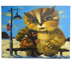 Картина «Старые друзья» (Стратович В.В.), 30×25 см, холст, масло