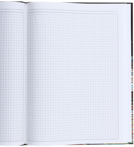 Книжка записная «Графика», 210*290 мм, 100 л., клетка, «Городские огни»