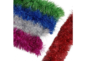 Мишура для елки «Бумеранг», диаметр 11,5 см, 2 м, ассорти