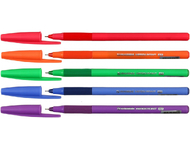 Ручка шариковая одноразовая Brauberg i-Stick Point Neon